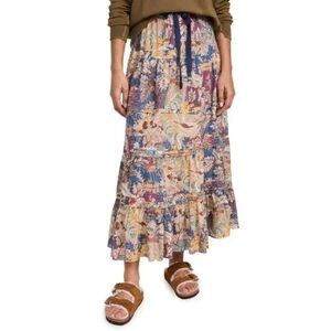 NWT The Great. Pastoral Skirt - Canopy Leaf - Size 1 (Small)
